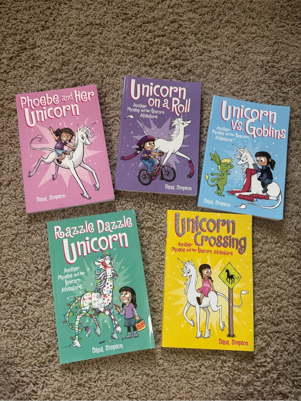 Phoebe and Her Unicorn Books 1-5